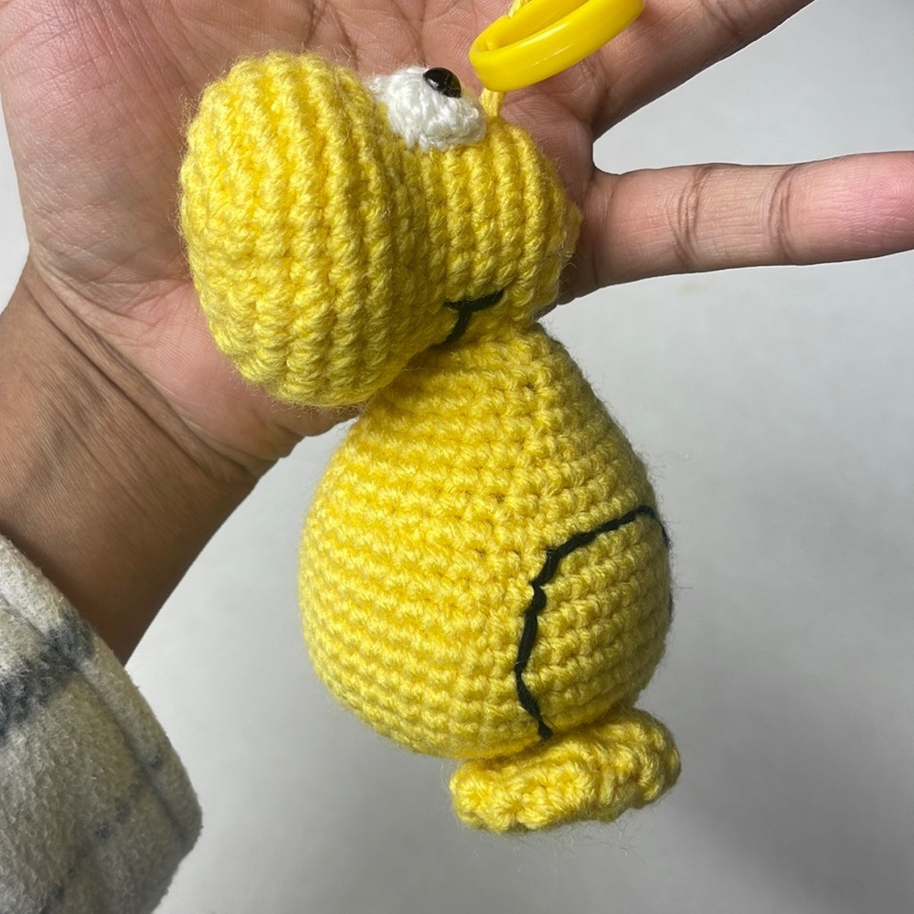 Handmade crochet Wonka Nerd